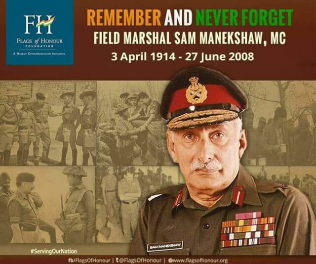 The Field Marshal Indian Politics