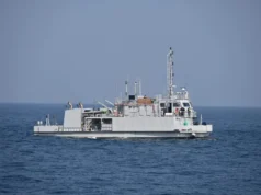 Indian Navy Commissions Indigenous Diving Support Craft A20 in Kochi